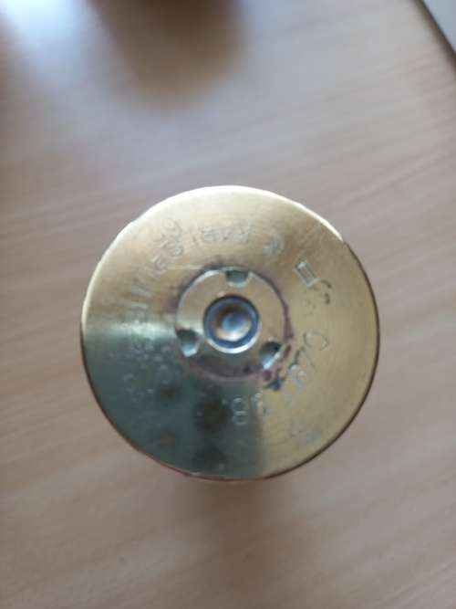 Maxim Nordenfeld Karlsruhe 38mm Pom Pom shell deactivated