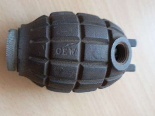 WWII Mills Grenade - Deactivated