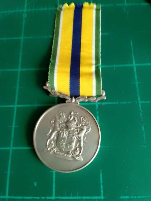 De Wet Silver medal with bar, numbered 111, Full size