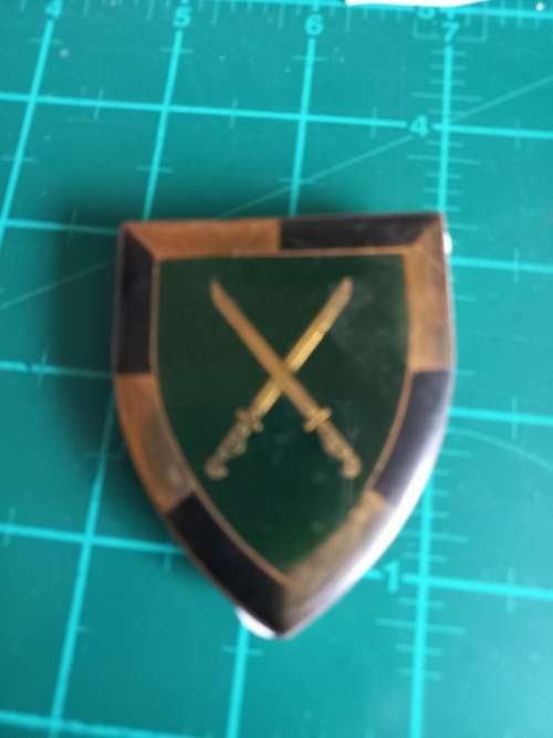 SADF Infantry School flash all pins