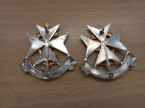 SADF SA Medical Services BiM Collars pair post 83