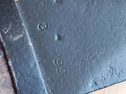 British Pattern 1888 LE Bayonet - Issued March 1899 - Union DF markings also