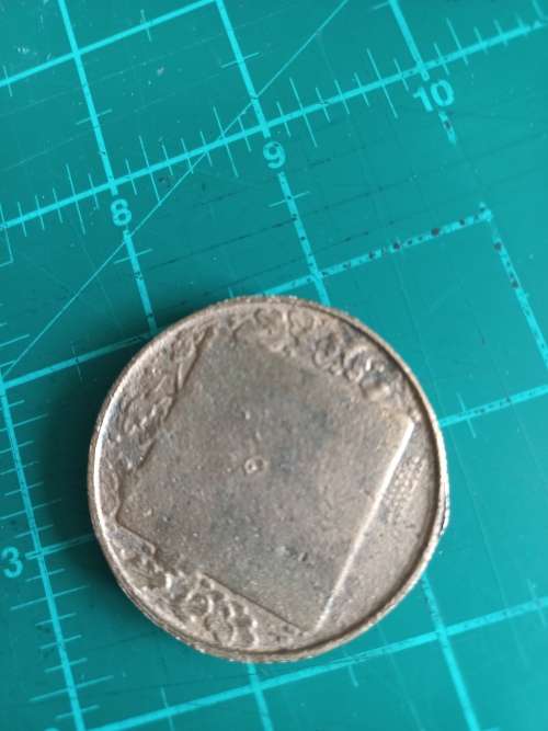 SA Navy, Naval Staff College brass medallion, unnamed