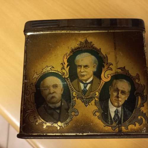 WWI Ridgeway`s Tea `Peace` canister