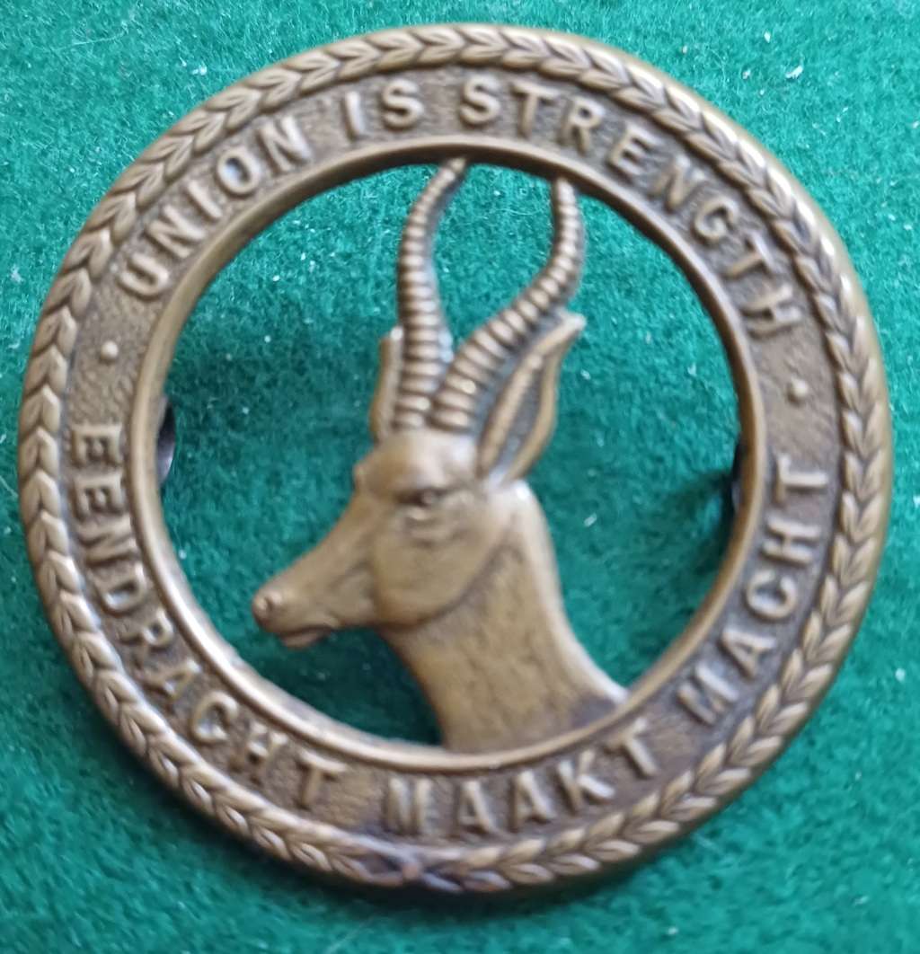 SA Brigade WWI, SA Infantry brass cap badge.