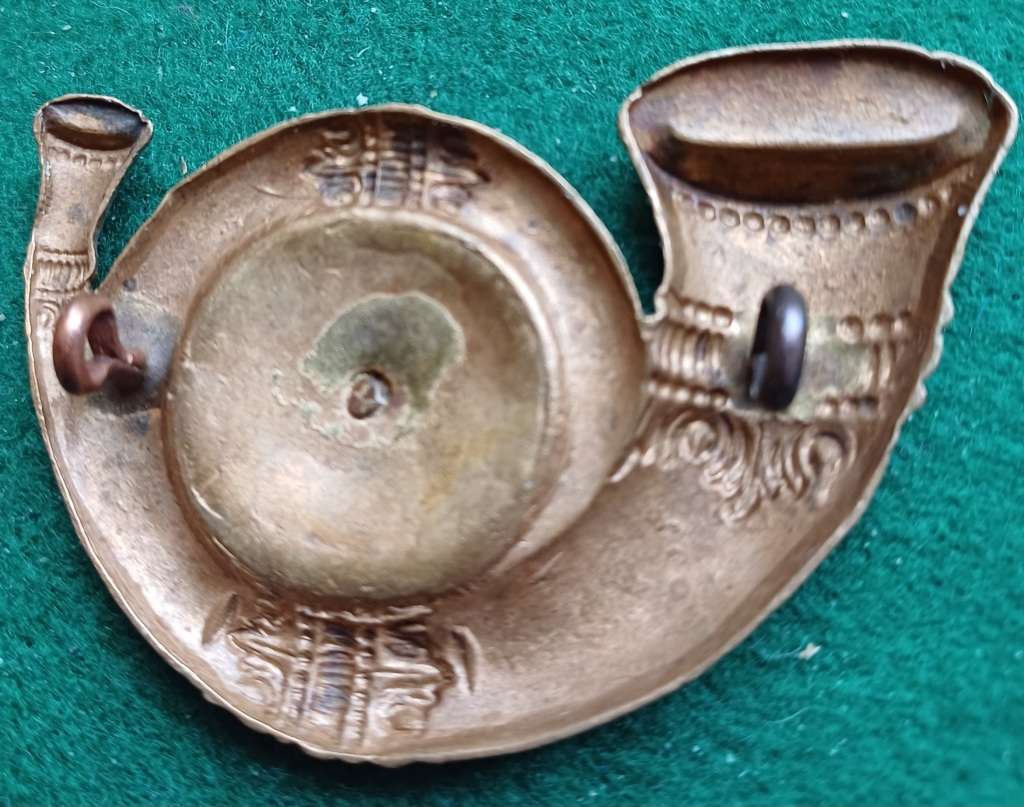 British Army, King's Own Yorkshire Light Infantry large Vic Pagri badge