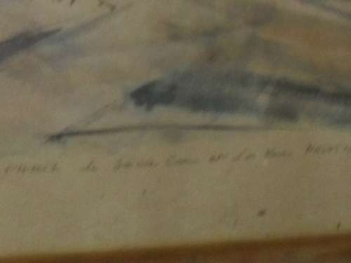 (ja) a MORNAY GIRARD -looks like an original waterpainting SIGNED BY HIM - PARIS - 34 x 47cm