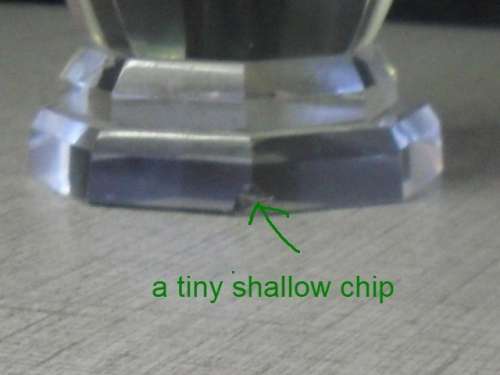 (jerr) a GORGEOUS CUT GLASS JACARTE CHINESE INNER OPTICAL PAINTED VASE