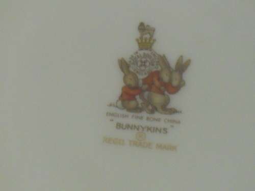 *# VINTAGE ROYAL DOULTON BUNNYKIN BABY PORRIDGE BOWL - 15cm x 4.5cm