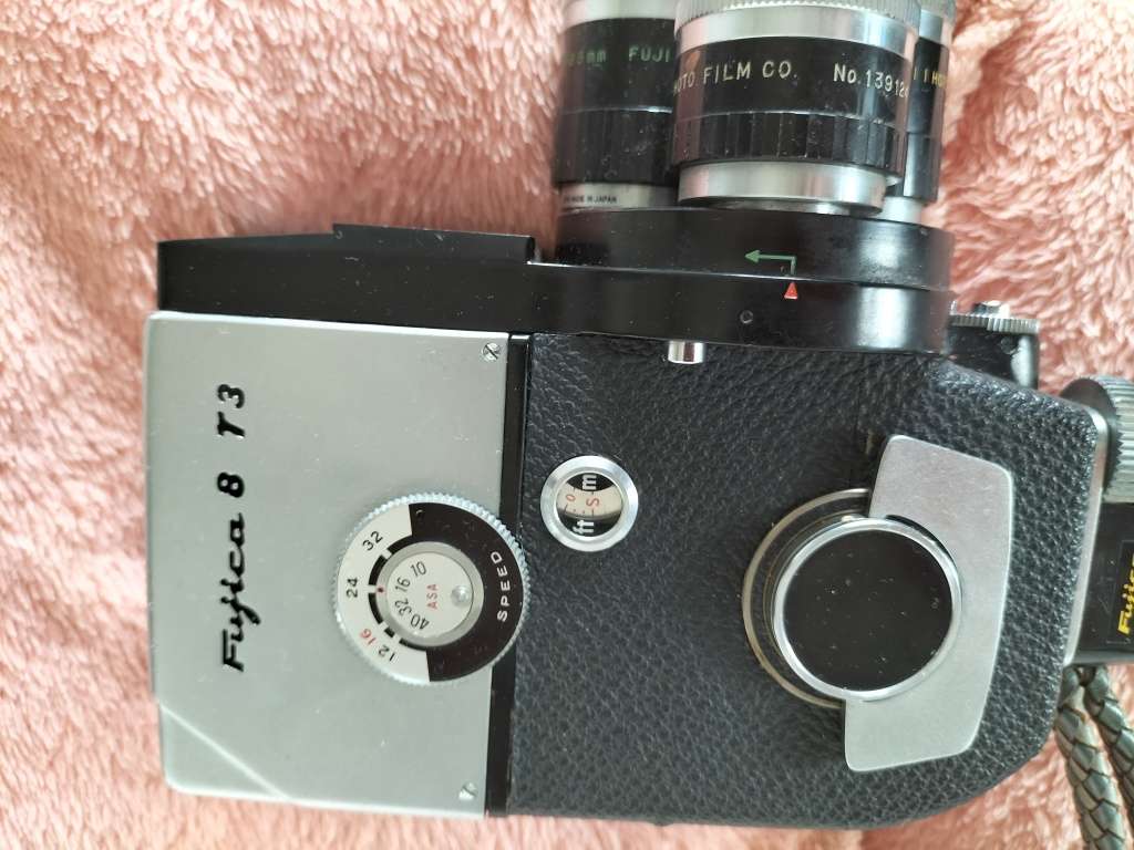 **#A VINTAGE FUJICA 8 T3 MOVIE  CAMERA