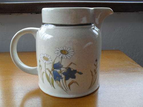 A Royal Doulton Jug -   Lambethware - Hill Top L.S1025