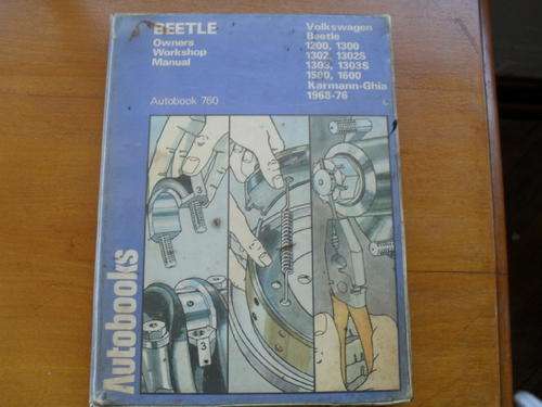 Beetle owners  can now fix your own Beetle here is a Work Shop Manual for you