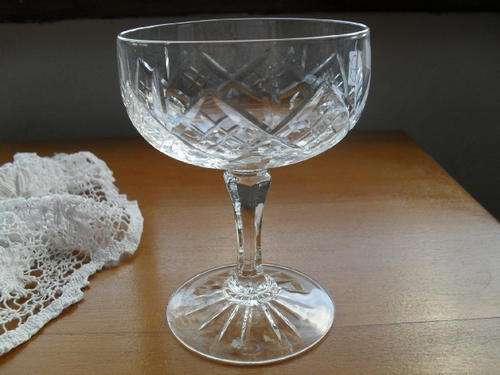 CRYSTAL  CHAMPAgNE GLASS.
