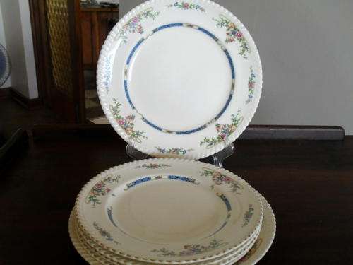 VINTAGE PLATES  - 2x DINNER PLATES  4x BREAKFAST PLATES -Johnson Bros. OLD ENGLISH