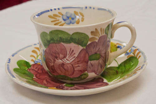 BELLE FIORE SIMPSONS - TEA CUP AND SAUCER SET - 7 AVAILABLE - EXCELLENT CONDITION