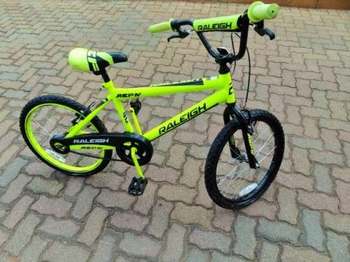 Railegh boys 20; bike for sale excellent condition