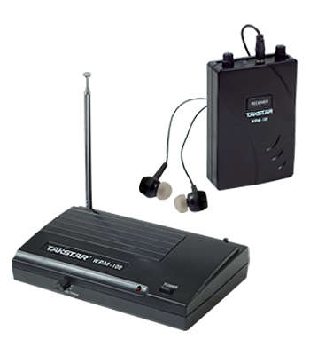 In Ear Wireless Monitor - Transmitter & Receiver, VHF. TAKSTAR