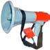 Pistol Hand Grip Megaphone