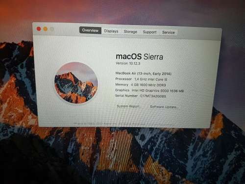 Apple Macbook Air A1466