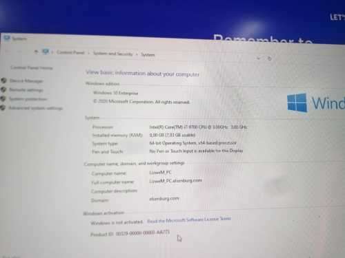 i7 9th gen DESKTOP 16gb RAM and 128 Gb SSD