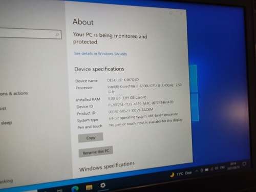 Dell Laptop Latitude E5470 with SSD