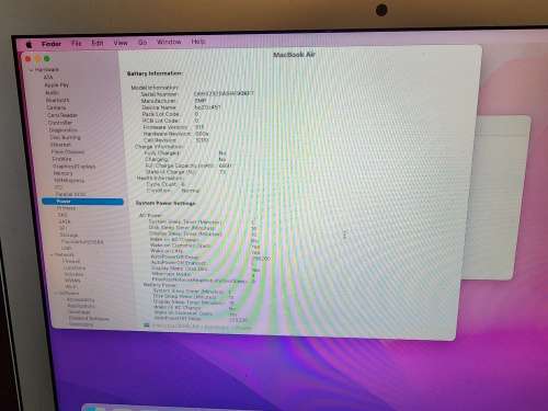 **** APPLE MACBOOK AIR 13`  i5 with 512GB SSD & New Battery *** A1466 2015