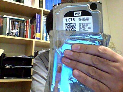 1.0 TB WD HARD DRIVE PERFECT