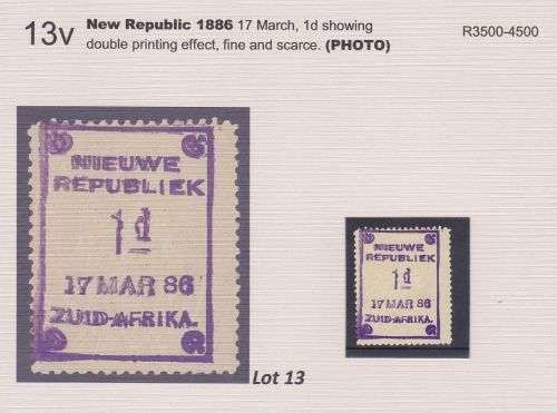 New Republic 1886 17 March variety double effect on printing.