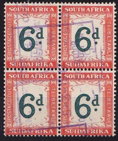 Postage Due Customs cancellation clearance lot.