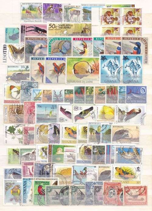 Bulk thematic stamps x80, good value.