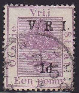 Orange Free State missing stop after R variety.