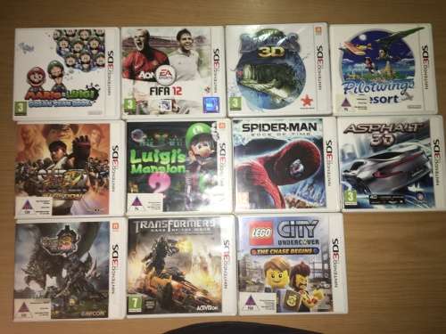 Nintendo 3DS gaming lot BARGAIN!!!