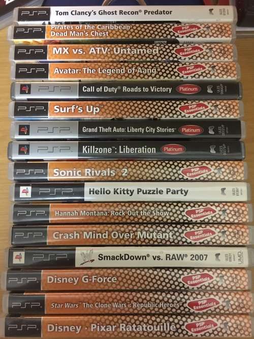 4x PSP Console and 16x Games BUNDLE (INCLUDES FREE SHIPPING)