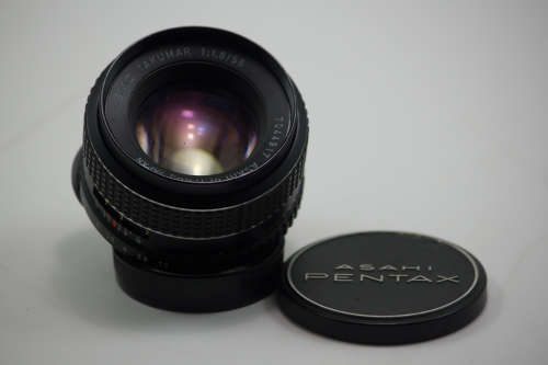 Asahi Pentax 55mm 1:1.8 M42 lens