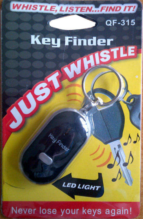 Whistle Key Finder & Light