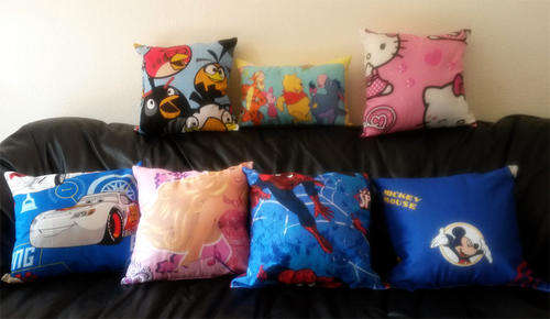Home made Kids Pillows - various types