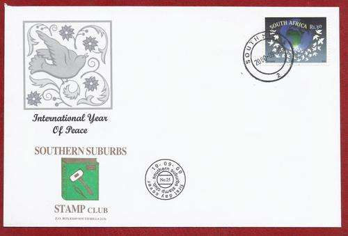 Limited Edition (only 16 printed) Rare SSSC FDC 25 - Peace