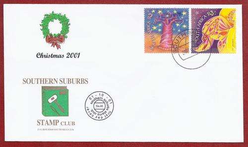 Limited Edition (only 15 printed) Rare SSSC FDC 41 - Christmas 2001