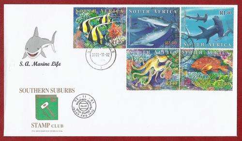 Limited Edition (only 17 printed) Rare SSSC FDC 45 - Marine Life