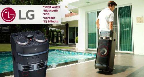 LG XBOOM 1000W Entertainment System with Karaoke