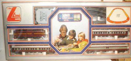 LIMA HO: Mint SAR: TRANS KAROO Train Set with E5 Locomotive in Original box. (Made in Italy)