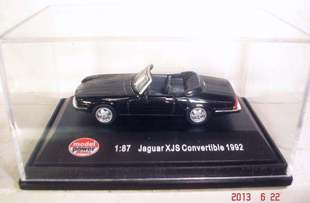MODEL POWER DIECAST HO MODELS: Jaguar XJS Convertible (Made in China)