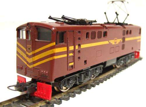 LIMA HO: SAR Class E-5 E919 Brown Trans Karoo Elec Locomotive in excellent unboxed condition(Italy)