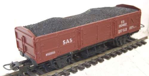 LIMA HO: SAS ES Wagon with Coal Load in good unboxed used condition (Italy)