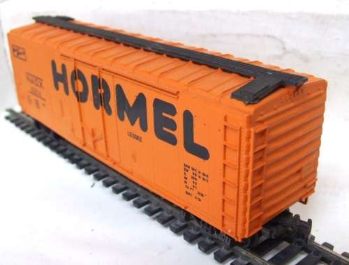 AHM HO: American HORMEL Reefer in good used & unboxed condition (Austria)
