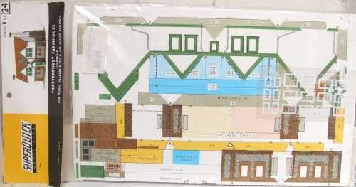 SUPERQUICK OO/HO: Carton Building Kit is unopened in original packaged condition.