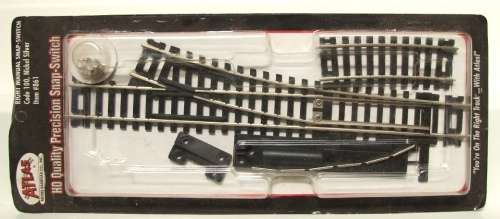 ATLAS HO: Right Manual Snap Switch Kit  in NEW Boxed condition.