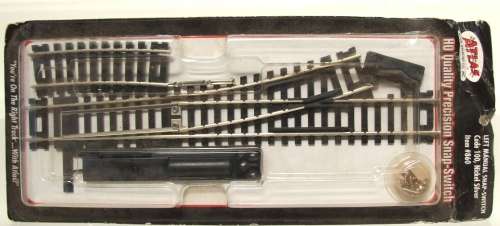 ATLAS HO: Left Manual Snap Switch Kit  in NEW Boxed condition.