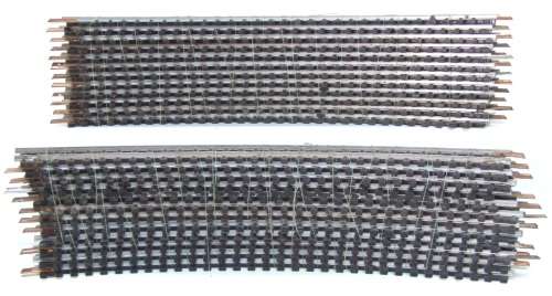 MIXED HO: 24pc Mixed R36 Degrees Curved Track(Lima 3030) in good used condition.