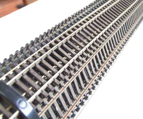 MIXED HO: 30pc Mixed Full Length Strait Flex Track in good used condition.
